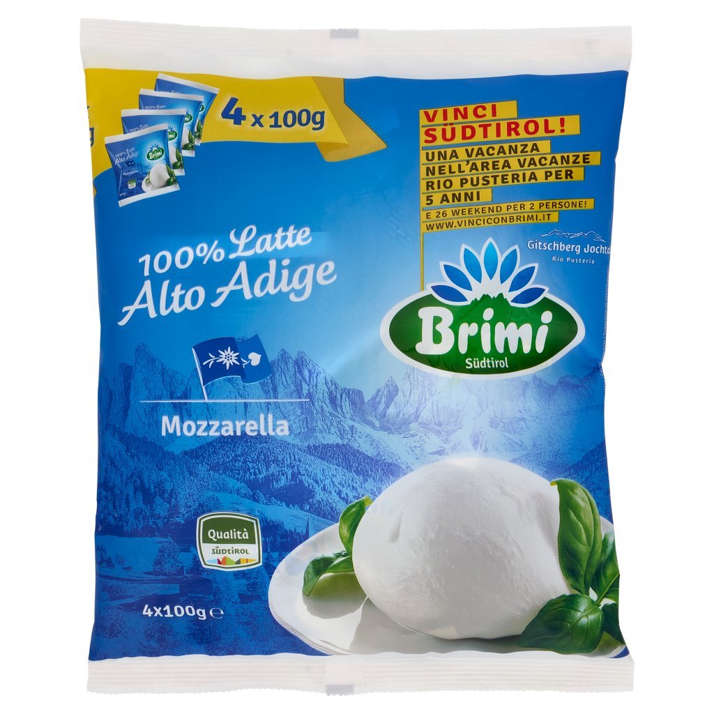 Brimi Mozzarella 4 x 100 g