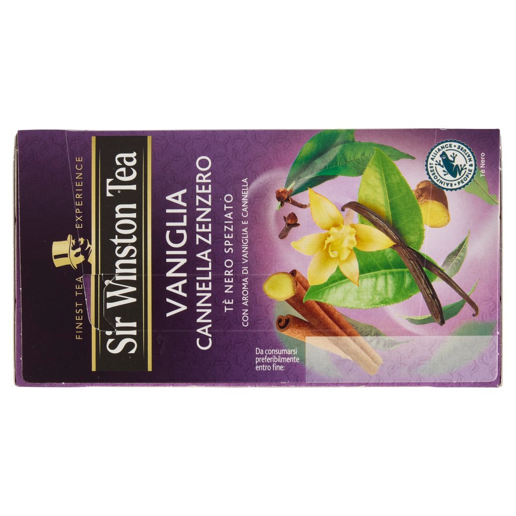 Sir Winston Tea Vaniglia Cannella Zenzero 20 x 2 g