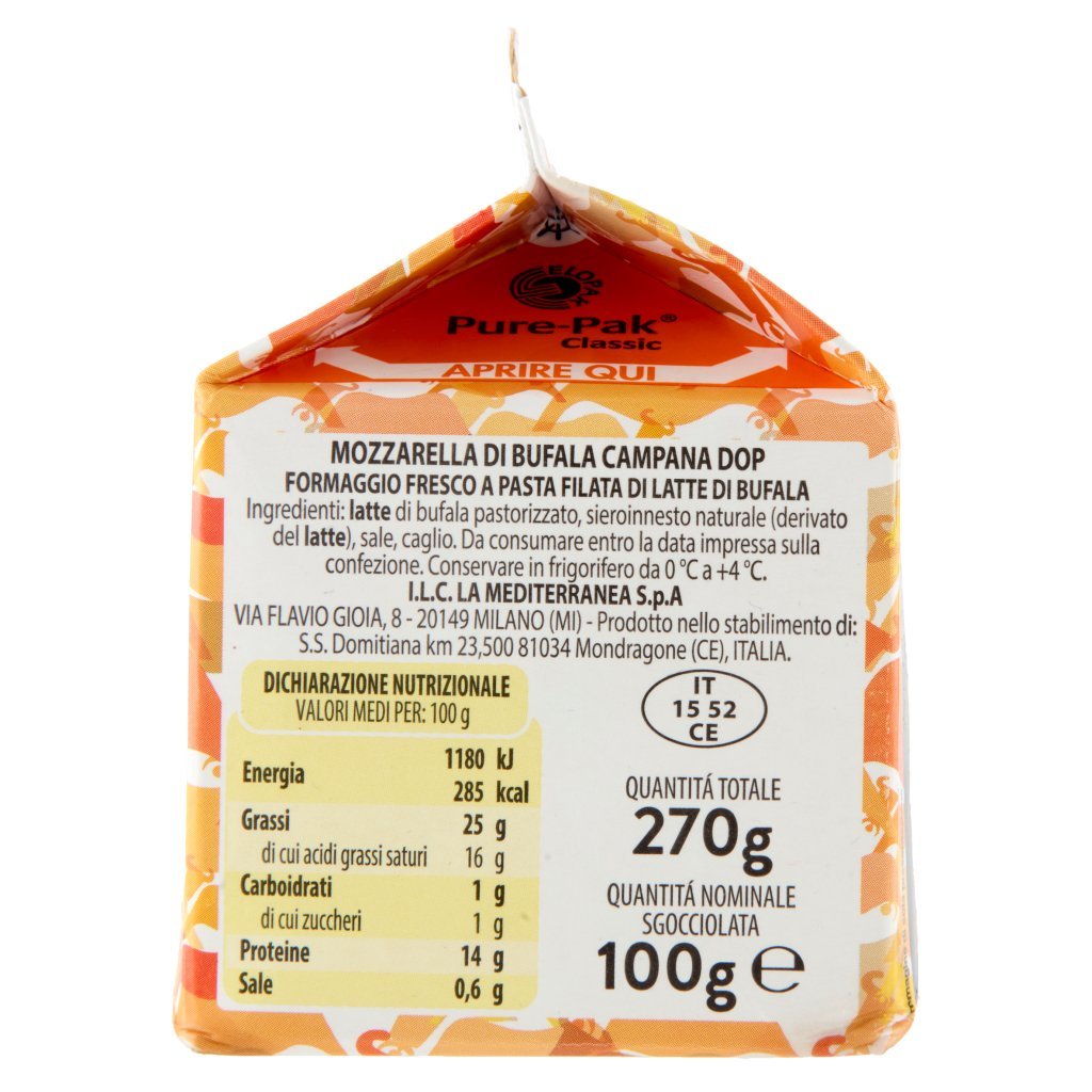 Delizia Campana Mozzarella di Bufala Campana Dop 100 g