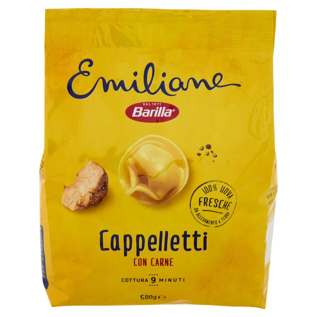 Barilla Emiliane Cappelletti Pasta all'Uovo Ripiena con Carne