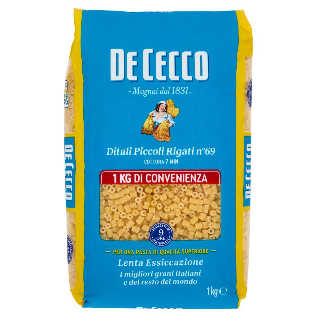 De Cecco Ditali Piccoli Rigati N° 69