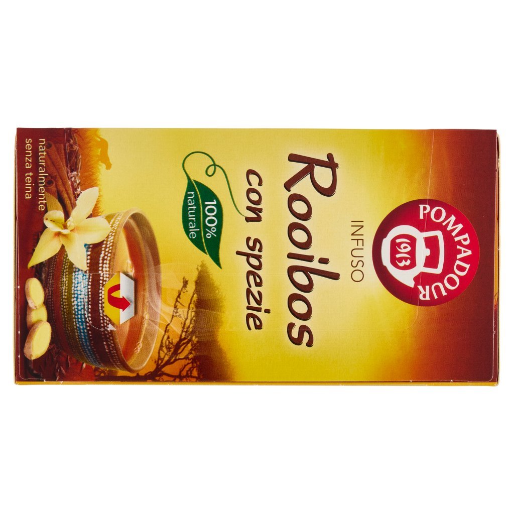 Pompadour Infuso Rooibos con Spezie 20 x 1,5 g