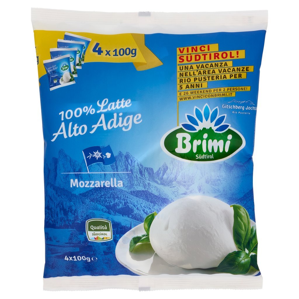 Brimi Mozzarella 4 x 100 g