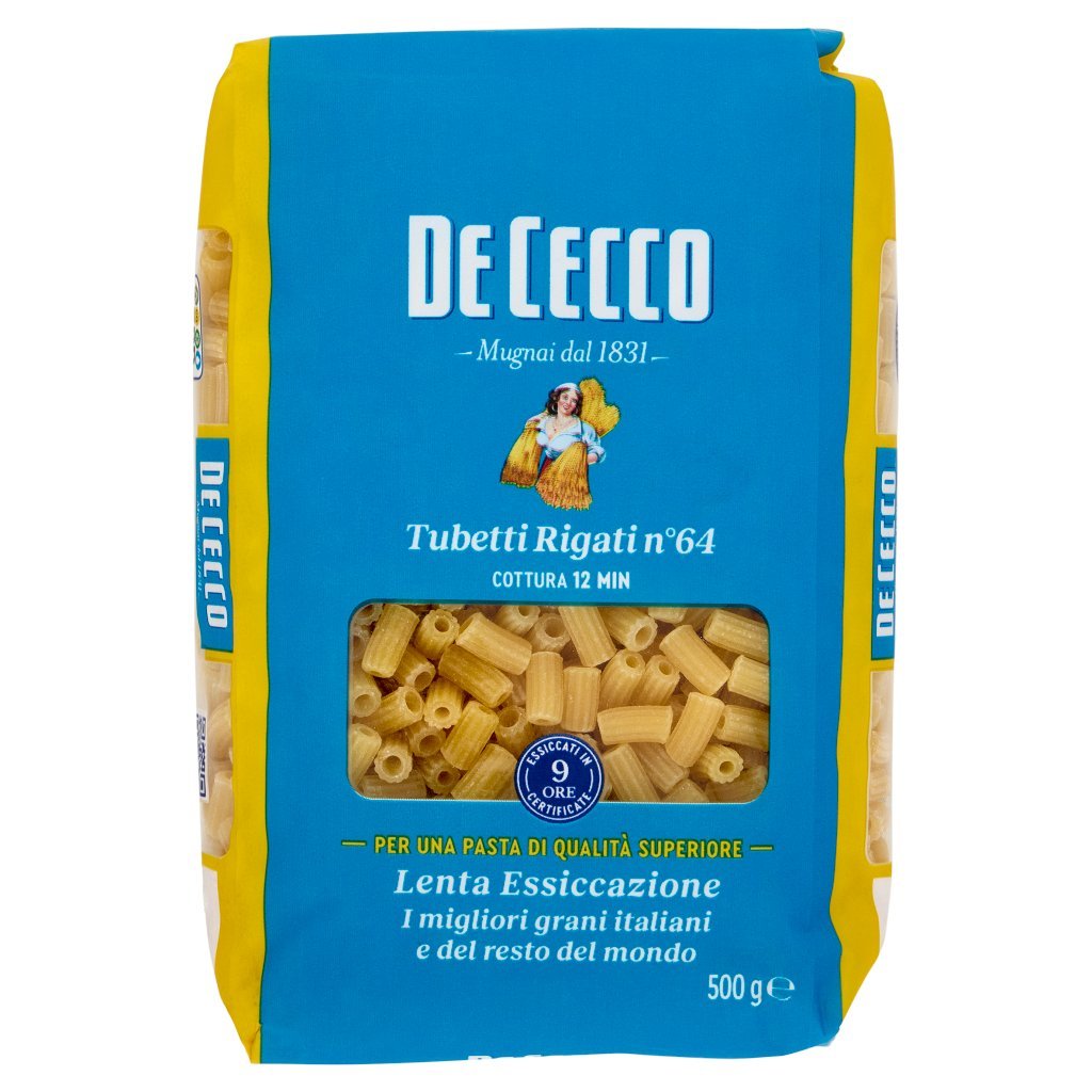 De Cecco Tubetti Rigati N° 64