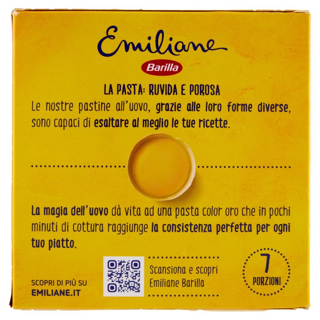 Barilla Emiliane Quadretti Pasta all'Uovo