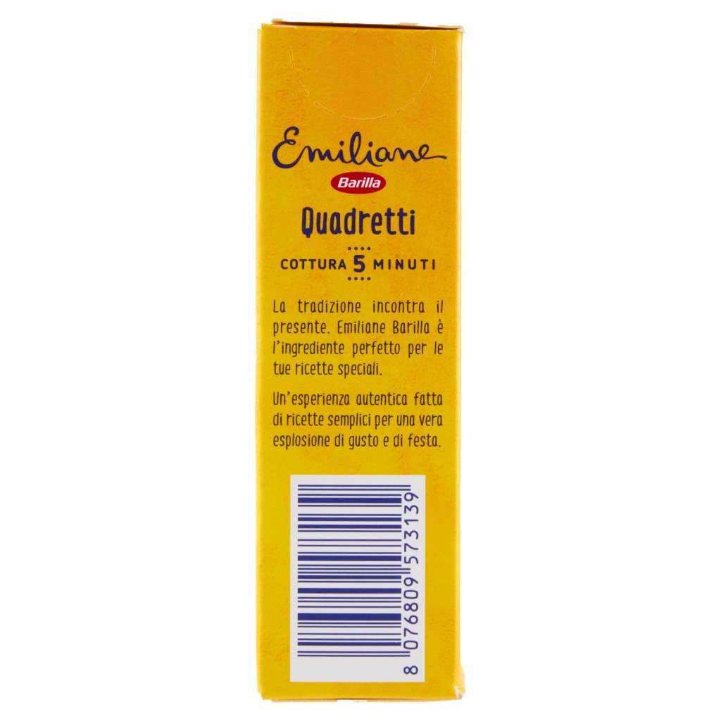 Barilla Emiliane Quadretti Pasta all'Uovo