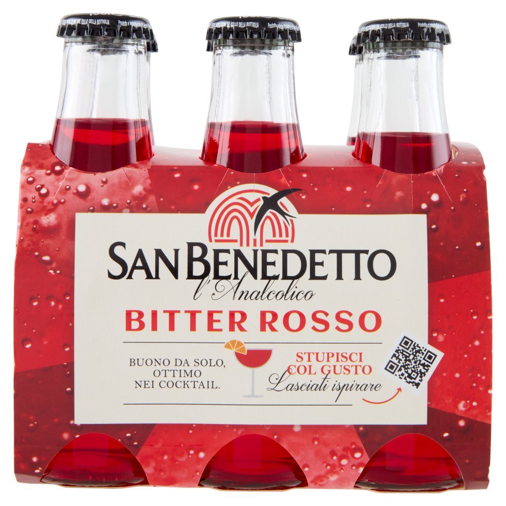 San Benedetto L'analcolico Bitter Rosso