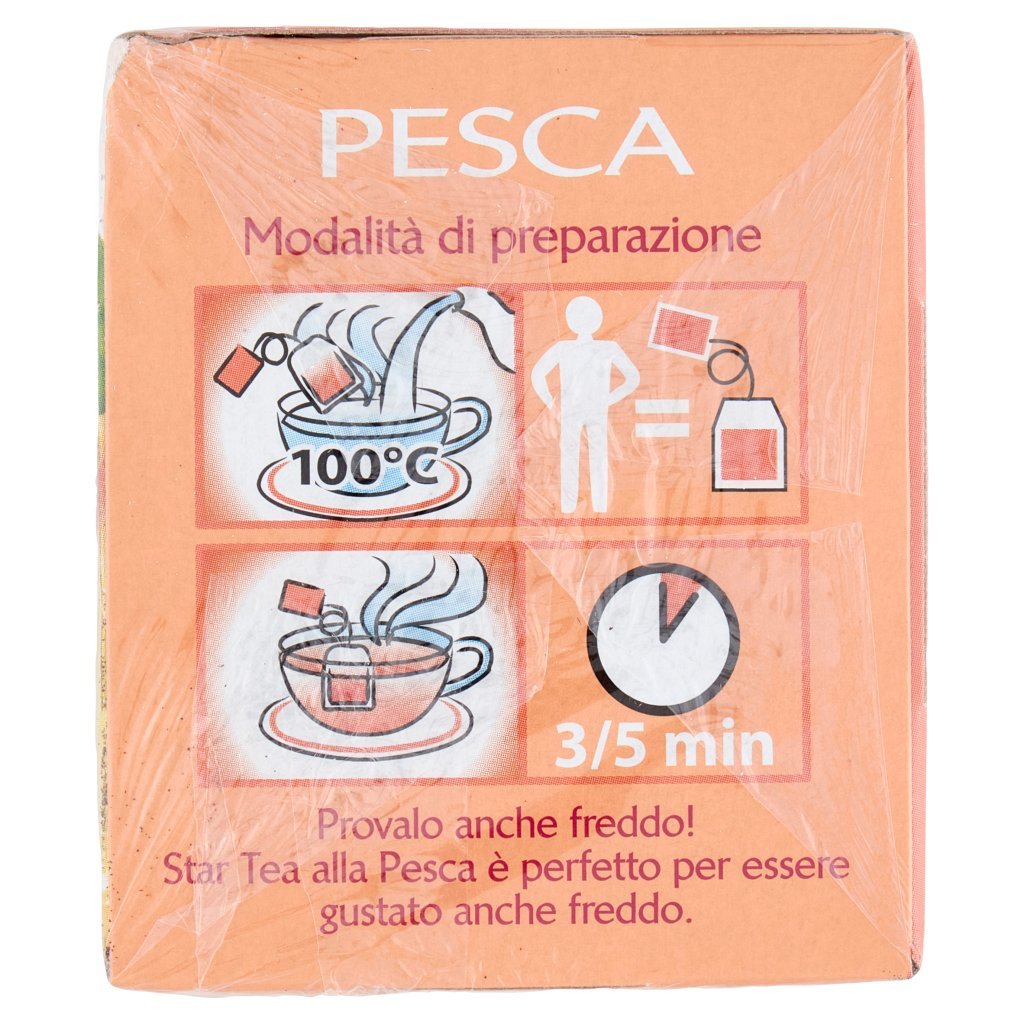 Star Tea Pesca con Succo di Frutta Filtri 25 x 1,7 g