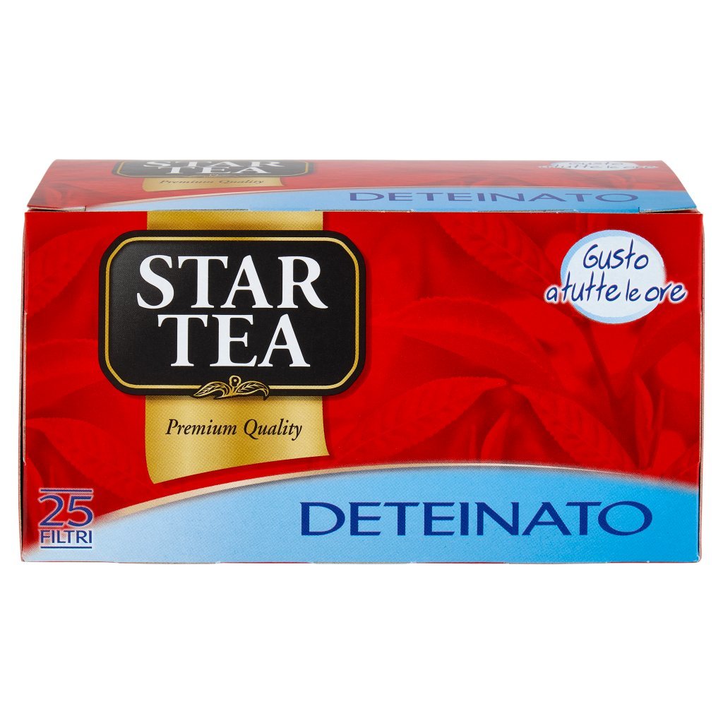 Star Tea Deteinato Filtri 25 x 1,5 g