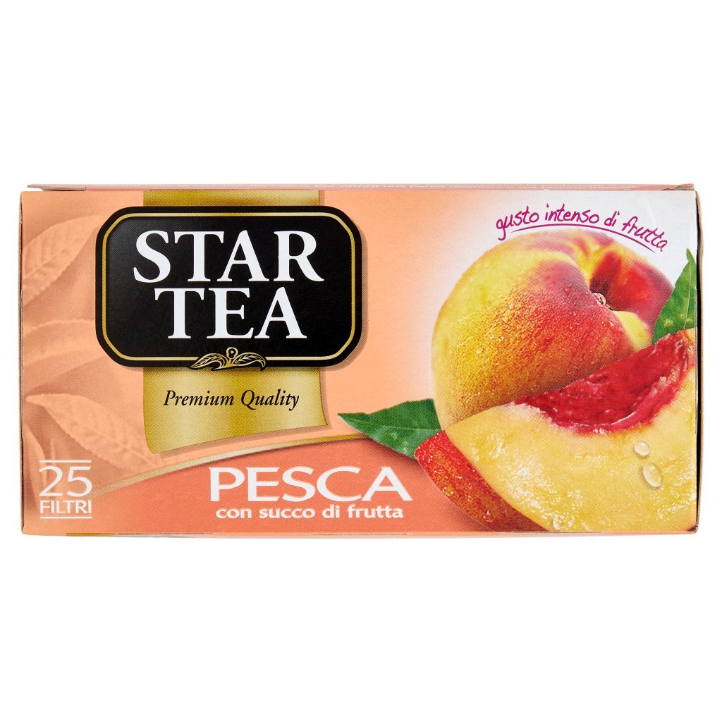 Star Tea Pesca con Succo di Frutta Filtri 25 x 1,7 g