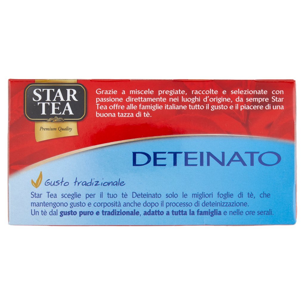 Star Tea Deteinato Filtri 25 x 1,5 g