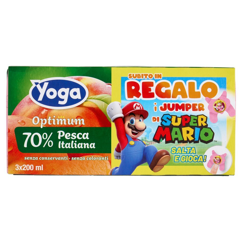 Yoga Optimum 70% Pesca Italiana 3 x 200 Ml