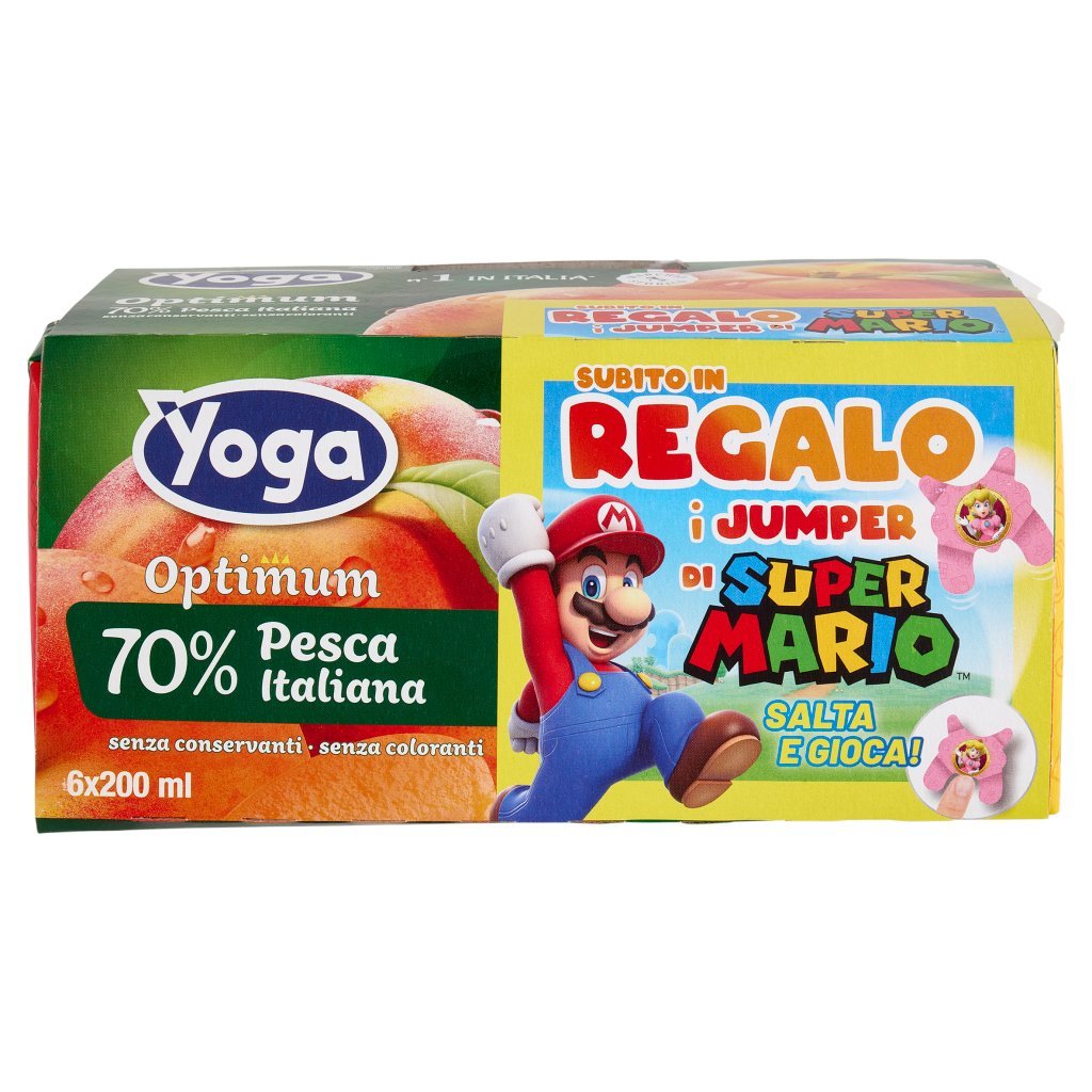 Yoga Optimum 70% Pesca Italiana 6 x 200 Ml