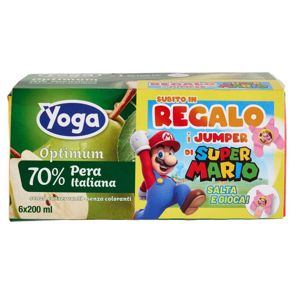 Yoga Optimum 70% Pera Italiana 6 x 200 Ml