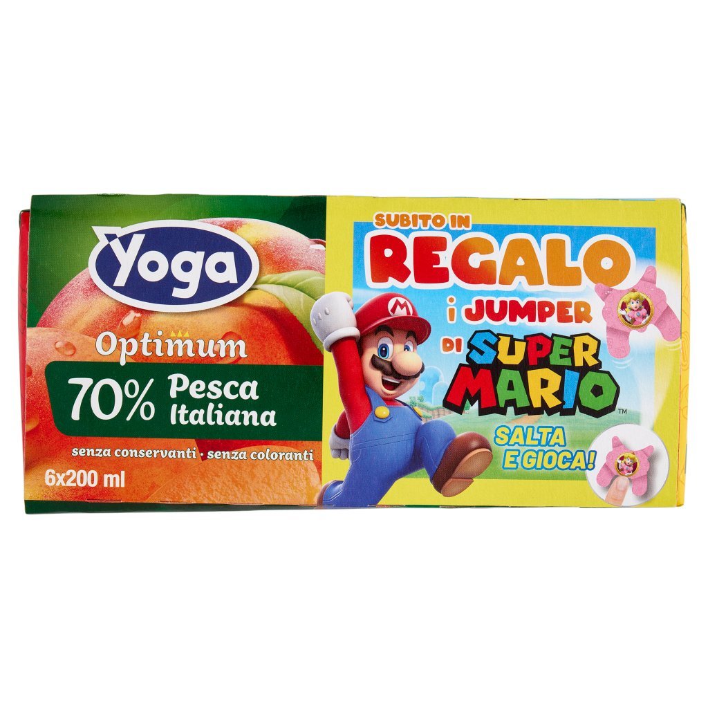 Yoga Optimum 70% Pesca Italiana 6 x 200 Ml