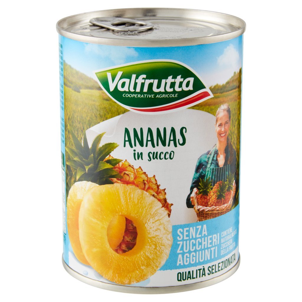 Valfrutta Ananas in Succo