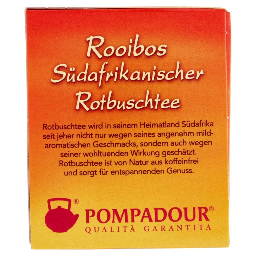 Pompadour Rooibos Infuso Rosso 20 x 1,75 g