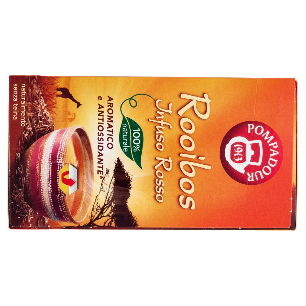 Pompadour Rooibos Infuso Rosso 20 x 1,75 g