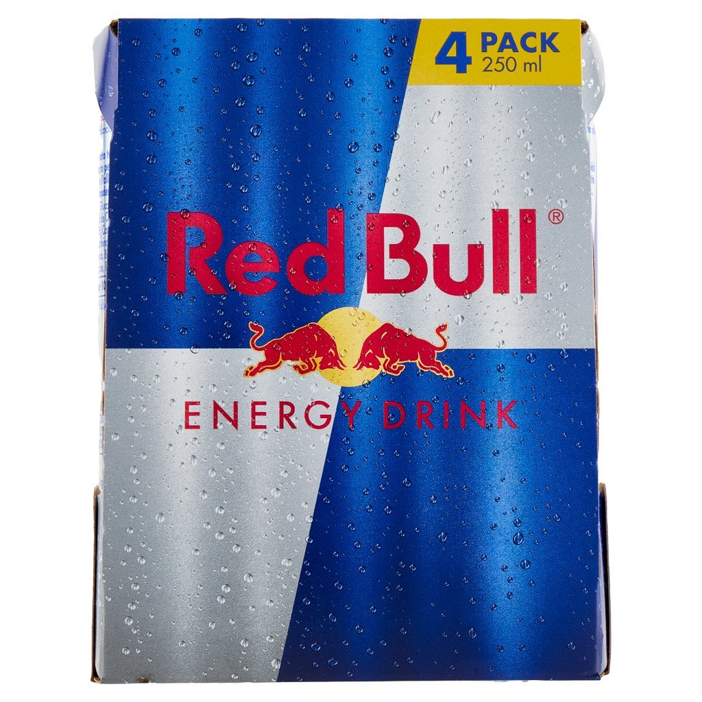 Red Bull Energy Drink, 4x250 Ml