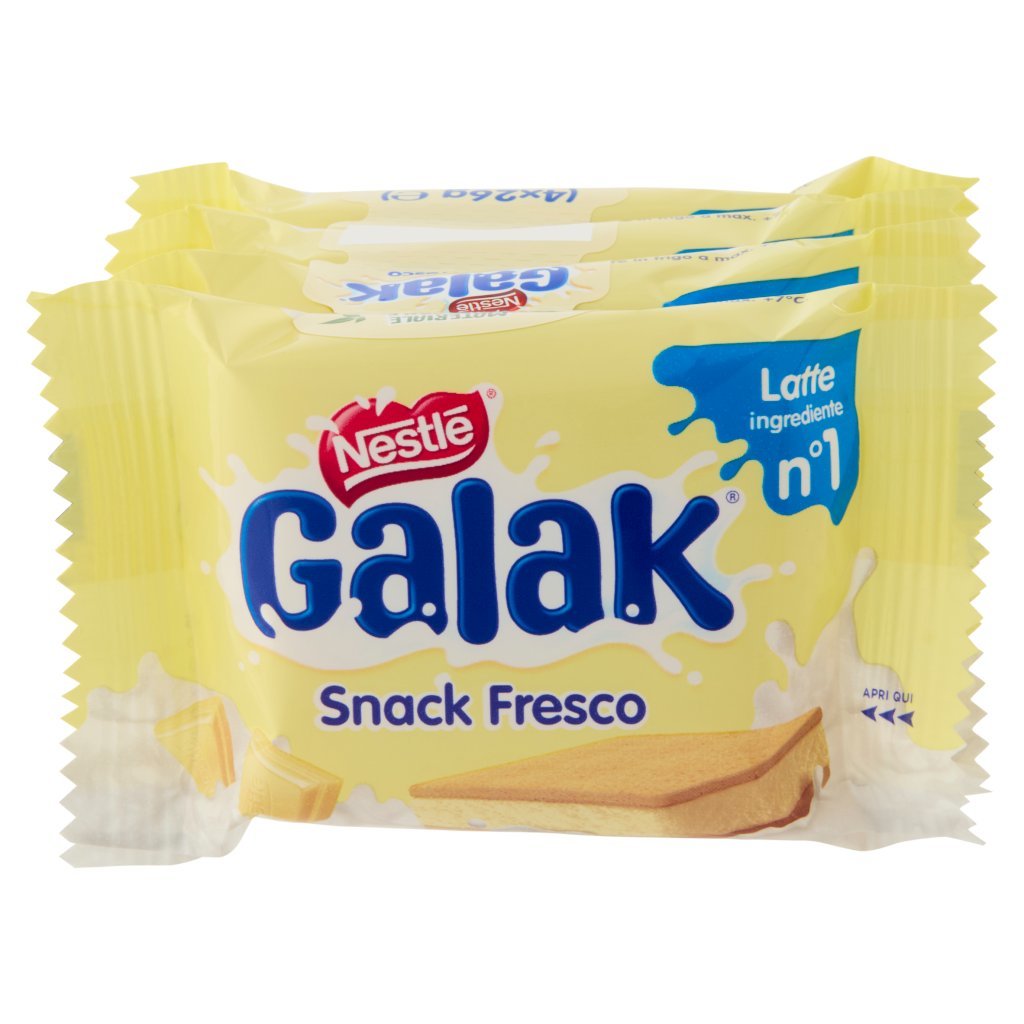 Nestlé Galak Snack Fresco 4x26g