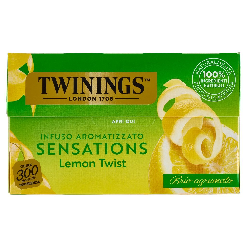 Twinings Lemon Twist Infuso Sensations 20 Filtri