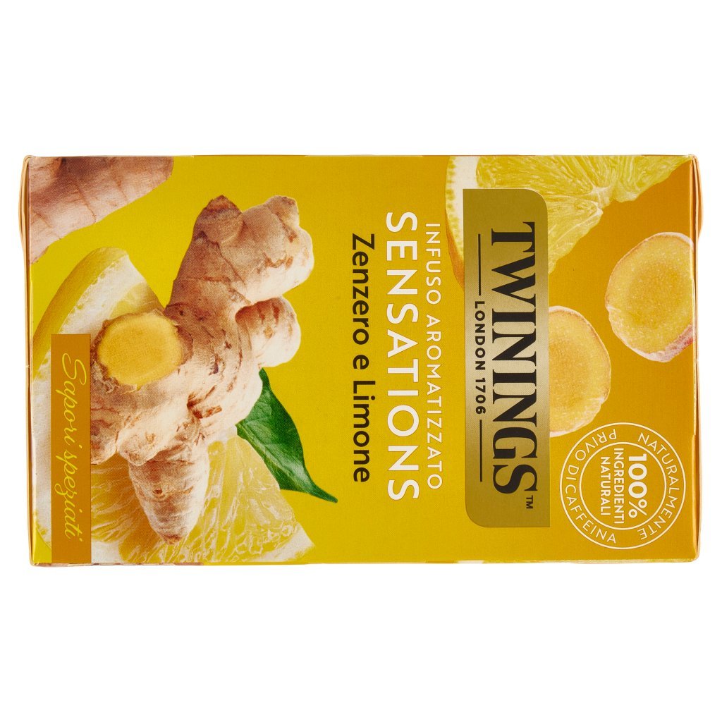 Twinings Zenzero e Limone Infuso Sensations 20 Filtri