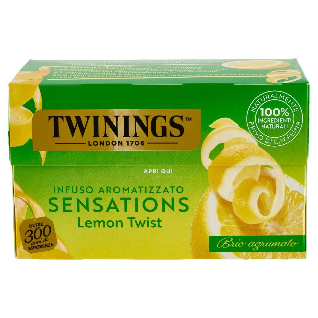 Twinings Lemon Twist Infuso Sensations 20 Filtri