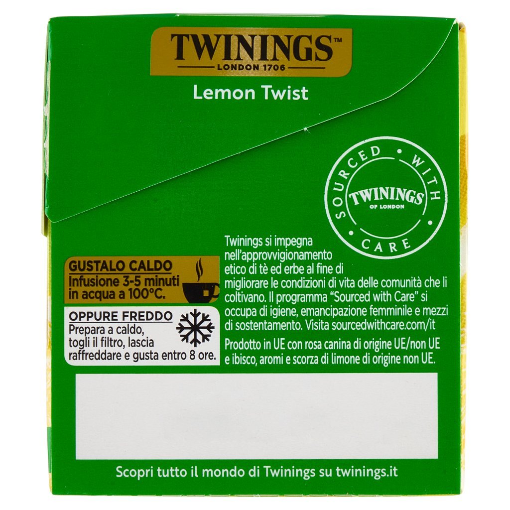 Twinings Lemon Twist Infuso Sensations 20 Filtri