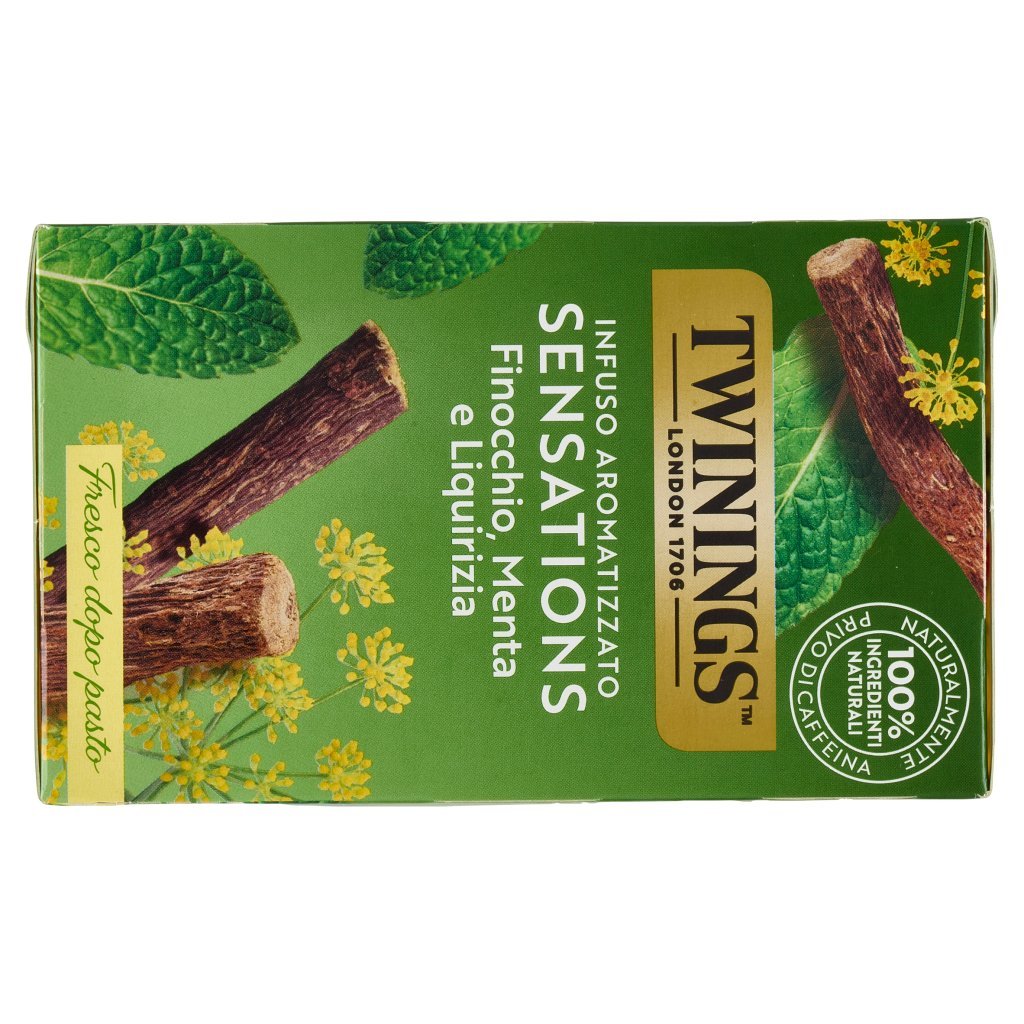 Twinings Finocchio, Menta e Liquirizia Infuso Sensations 20 Filtri