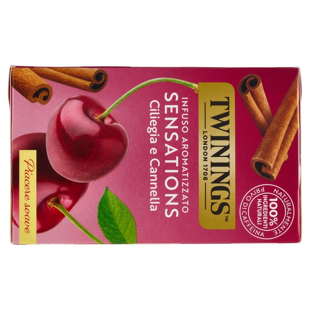 Twinings Ciliegia e Cannella Infuso Sensations 20 Filtri