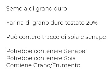 Granoro Dedicato le Specialità N.412 Capunti di Grano Arso