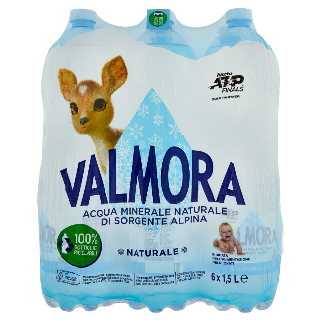 Valmora Sorgente Alpina Naturale 6 x 1,5 l