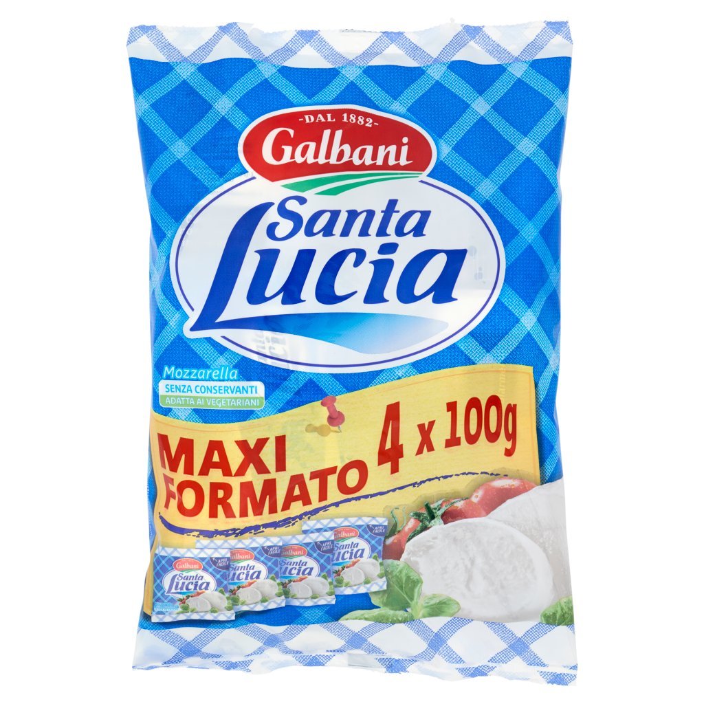 Galbani Santa Lucia Mozzarella 4 x 100 g