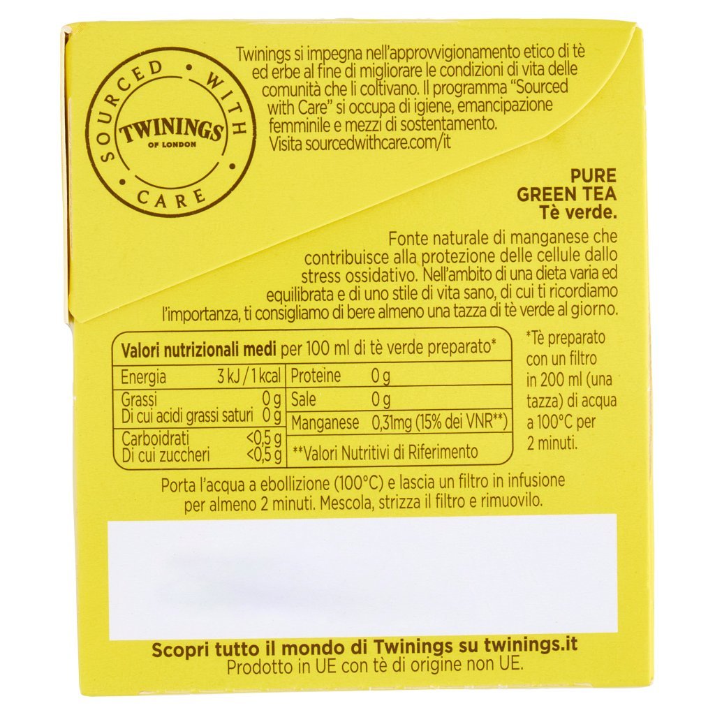 Twinings Lemon Scented Tea Tè Nero 25 Filtri +1 Omaggio The