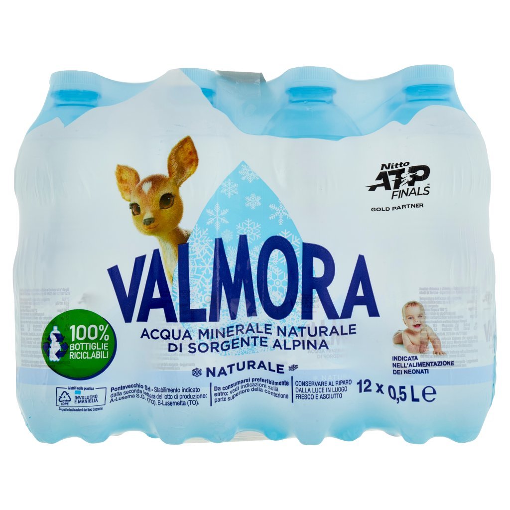 Valmora Sorgente Alpina Naturale 12 x 0,5 l