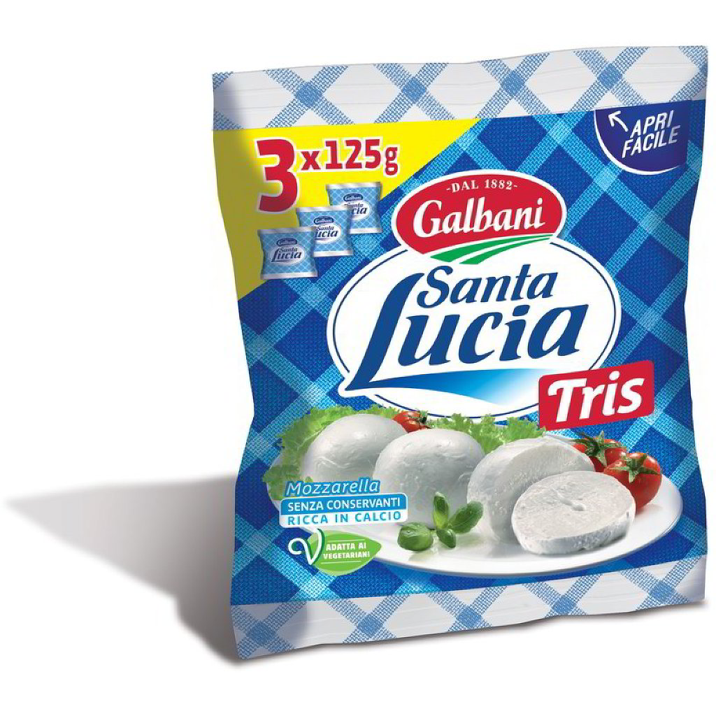 Galbani Mozz.s.lucia G.125 X3