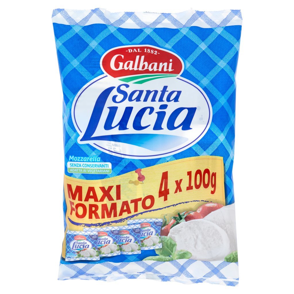 Galbani Santa Lucia Mozzarella 4 x 100 g