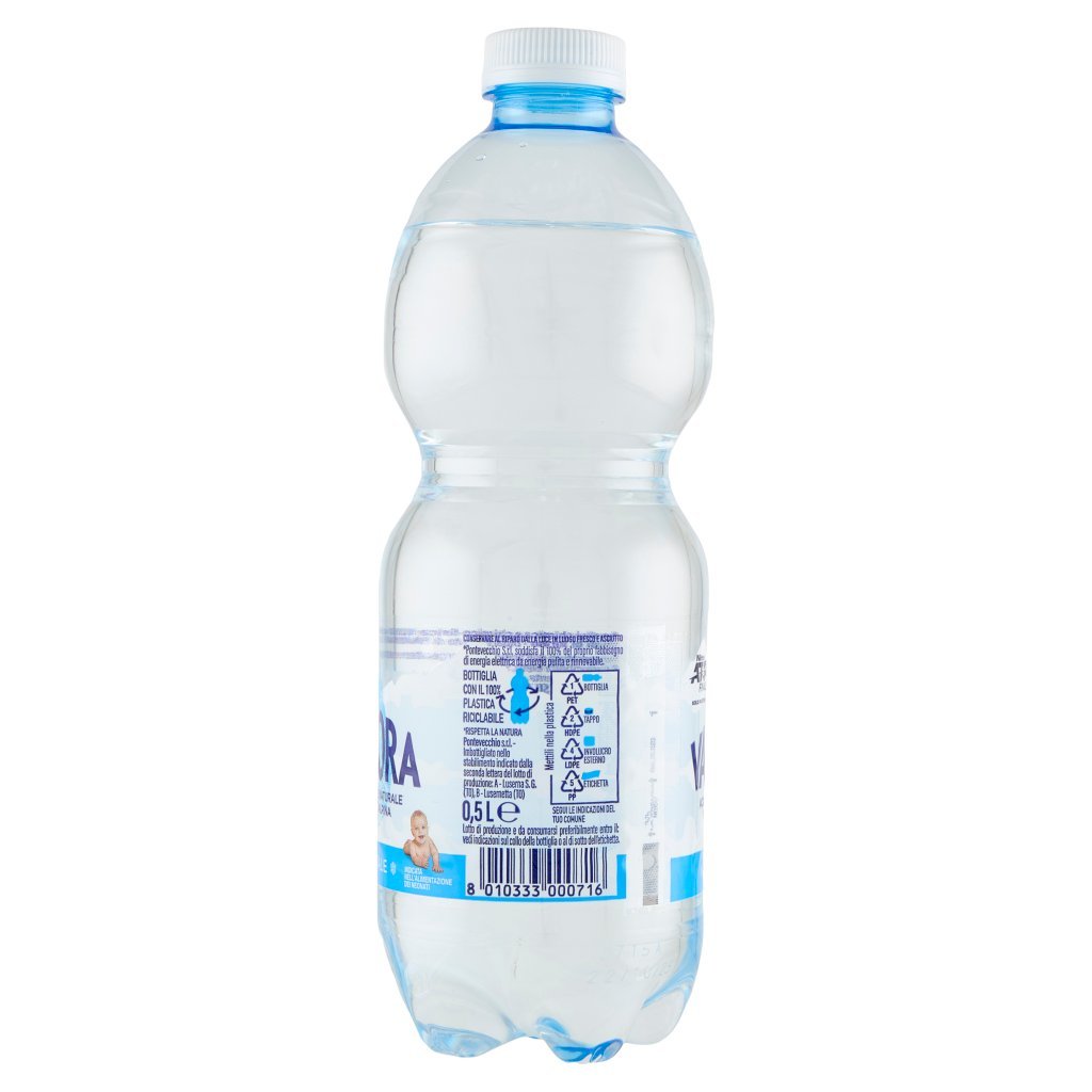 Valmora Sorgente Alpina Naturale 0,5 l