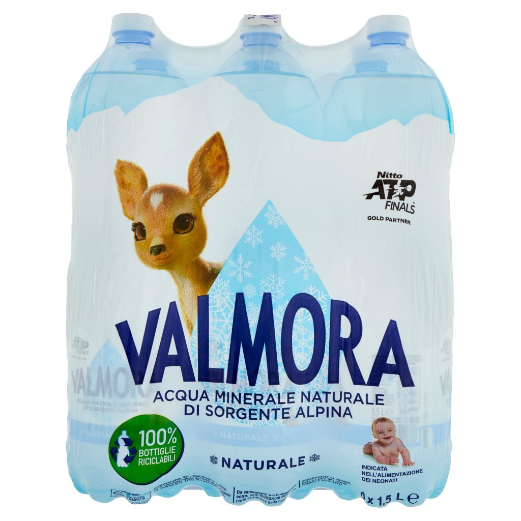 Valmora Sorgente Alpina Naturale 6 x 1,5 l