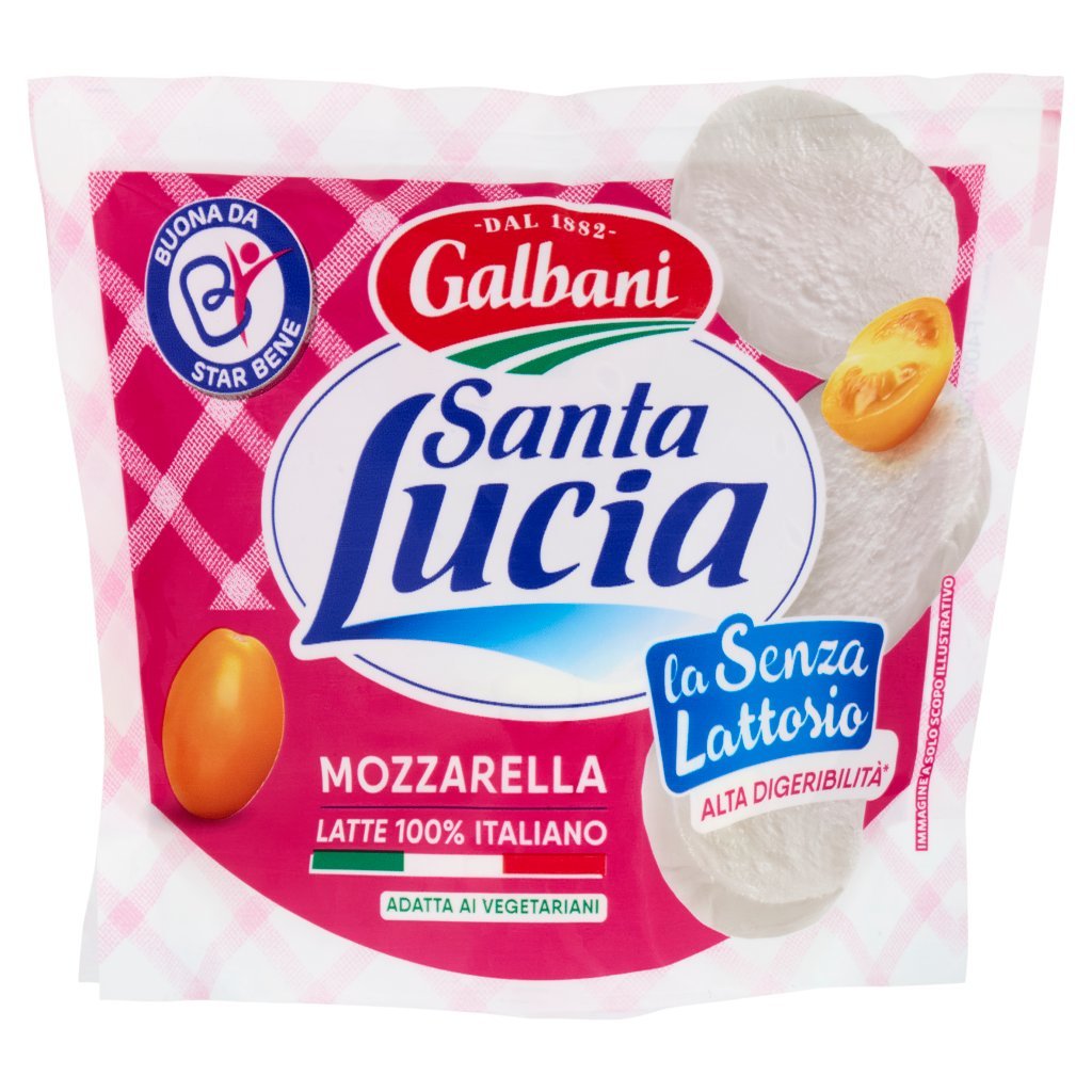 Galbani Santa Lucia Mozzarella la senza Lattosio 100 g