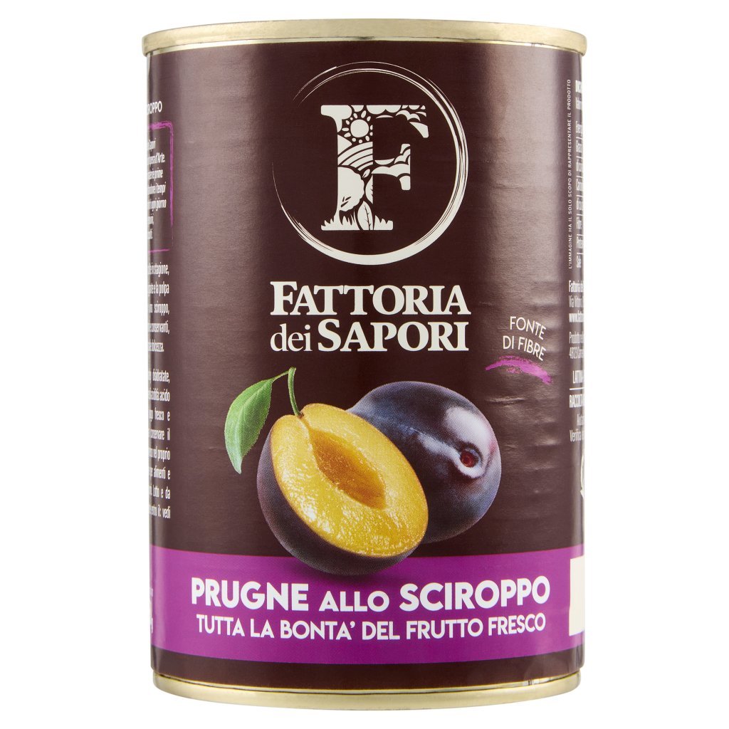 Fattoria dei Sapori Prugne allo Sciroppo