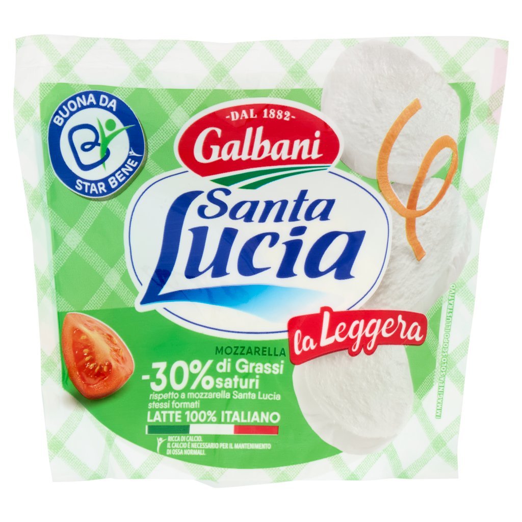 Galbani Santa Lucia Mozzarella la Leggera 125 g