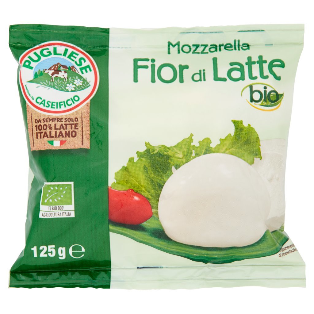 Caseificio Pugliese Mozzarella Fior di Latte Bio 125 g