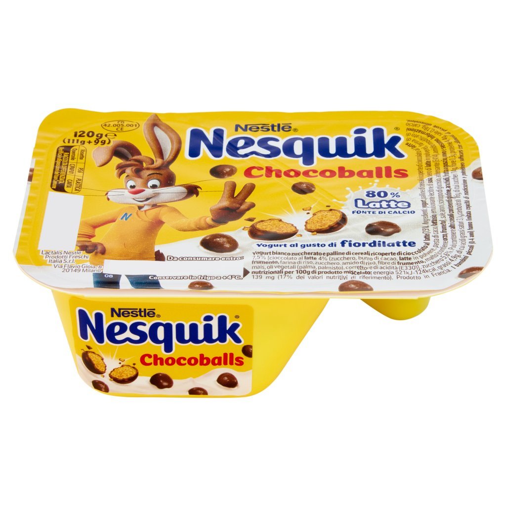 Nesquik Chocoballs Yogurt al Gusto di Fiordilatte