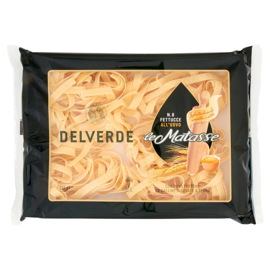Delverde Le Matasse N.8 Fettucce all'Uovo