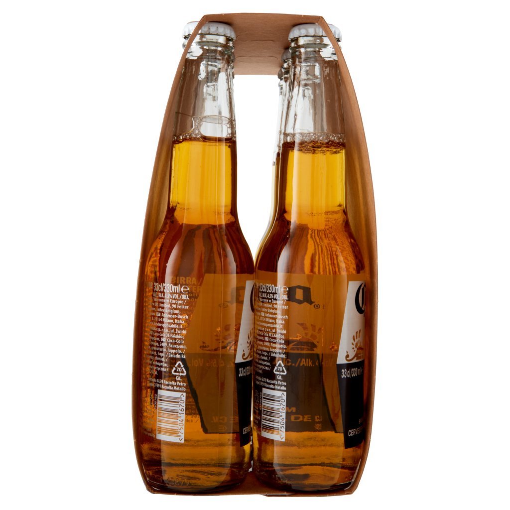 Corona Corona Extra - Birra Lager Messicana Bottiglia - Pacco Olimpiadi 6x33 Cl