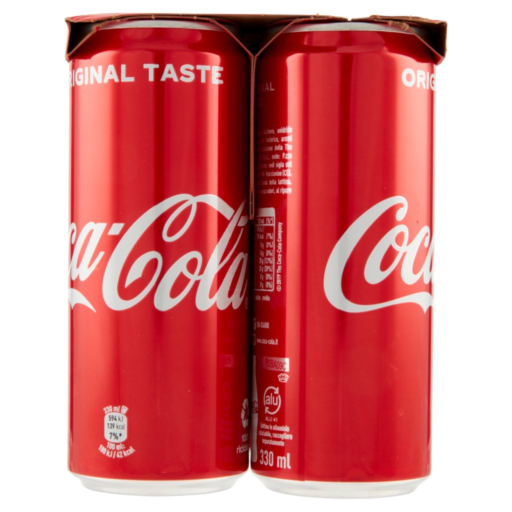 Coca Cola Taste Lattine Sleek