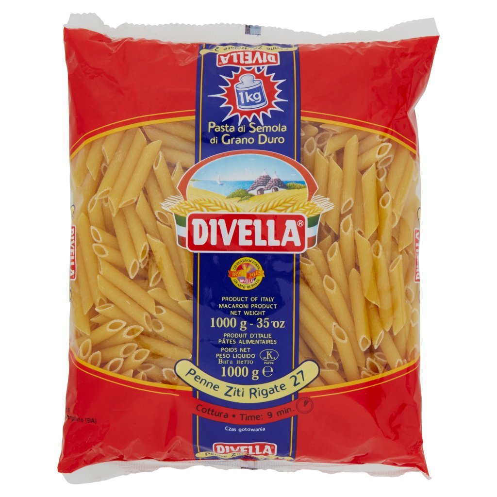 Divella Penne Ziti Rigate 27