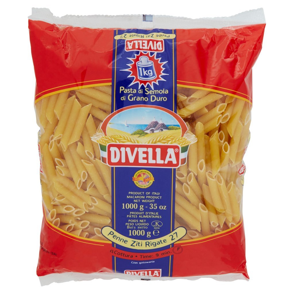 Divella Penne Ziti Rigate 27