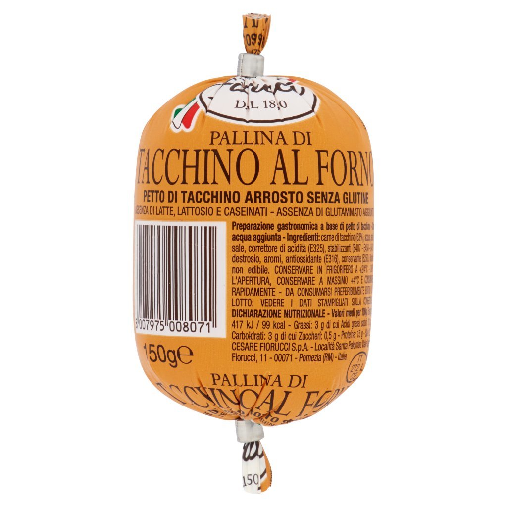 Fiorucci Pallina di Tacchino al Forno